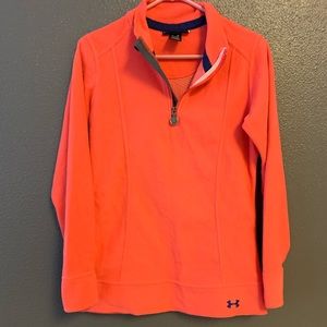 Under Armour Fleece Pullover - Orange